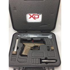 Springfield Armory XDS 9mm FDE Overhead shot