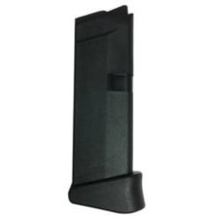 Glock 42 Magazine with Extension 380 ACP 6-Round Polymer Black