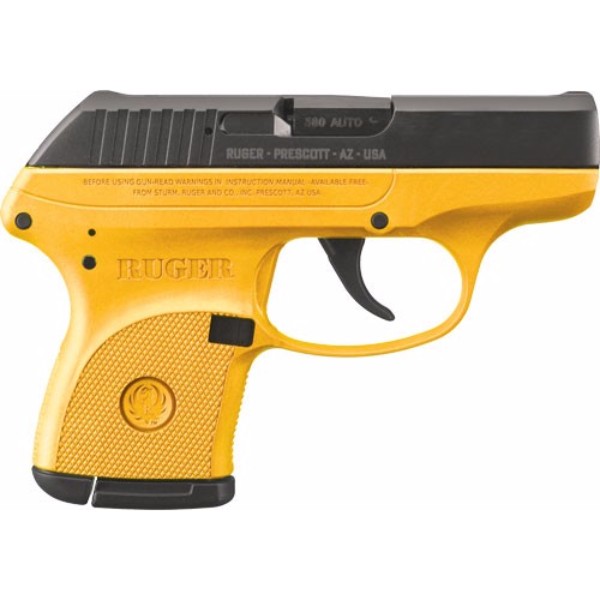 Ruger LCP 380 Contractors Yellow
