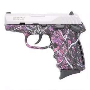 SCCY CPX-2 Muddy girl & Stainless frame 9mm pistol