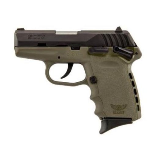 SCCY CPX-1 Flat Dark Earth frame & Black Slide 9mm Pistol