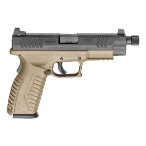 Springfield Armory XDM Threaded Barrel FDE Pistol