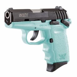 SCCY CPX-1 Robins Egg Blue & Black Pistol