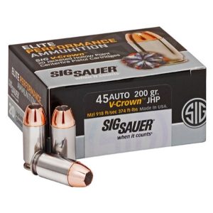 Sig Sauer Elite 45 ACP Ammunition