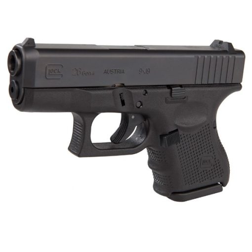 Glock 26 Gen4 black pistol