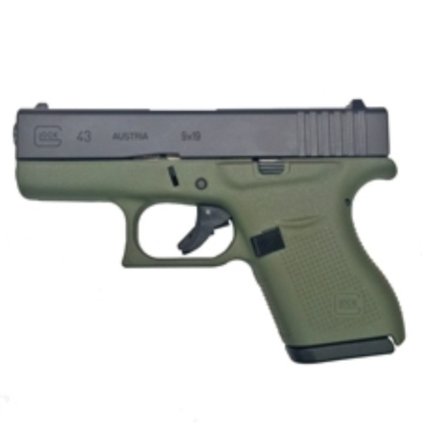 glock 43 Battlefield Green Pistol