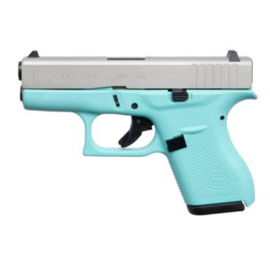 GLOCK 42 Robins Egg Blue Special Edition .380 ACP Pistol
