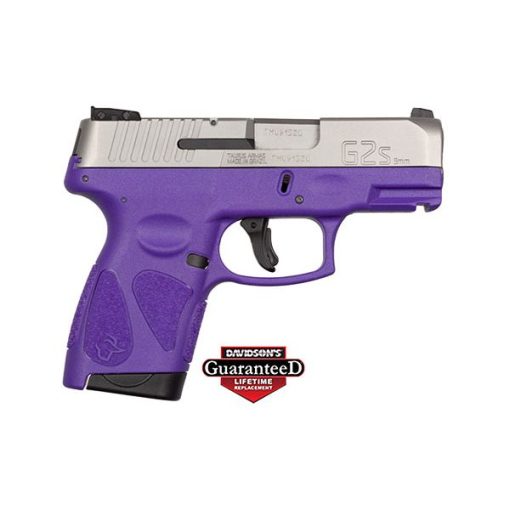 TAURUS G2S PURPLE STAINLESS SLIM 9MM PISTOL