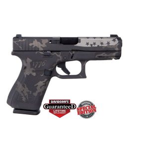 Glock 19 1776 Gen5 USA Black & Grey Camo 9mm Pistol