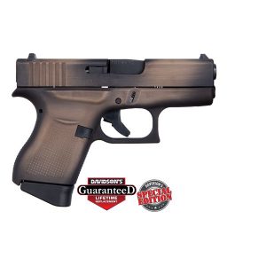 GLOCK 43 BATTLEWORN FDE 9MM PST FS CK BWDDE