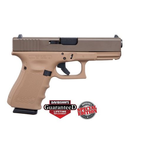 GLOCK 19 GEN4 PATRIOT BROWN 9MM 15ROUND PISTOL CKPBDDE