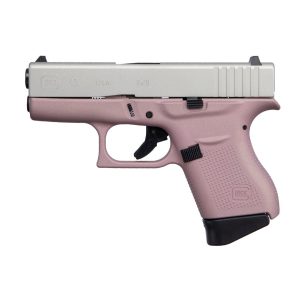 GLOCK 43 PINK W/ ALUMINUM SLIDE USA 9MM PST CKPKSA