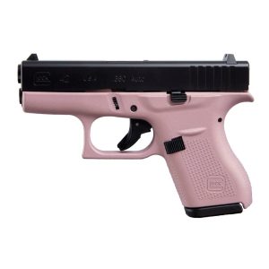 Glock 42 Pink w/ Black Slide Special Edition .380 ACP Pistol