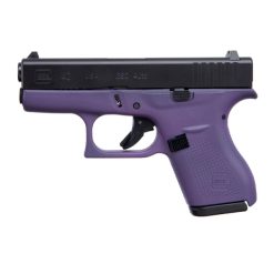 Glock 42 Purple w/ Black Slide .380ACP 6 Round Pistol