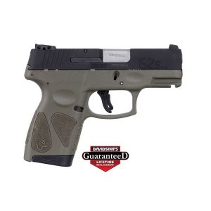 TAURUS G2S OD GREEN SLIM 7 ROUND 9MM PISTOL