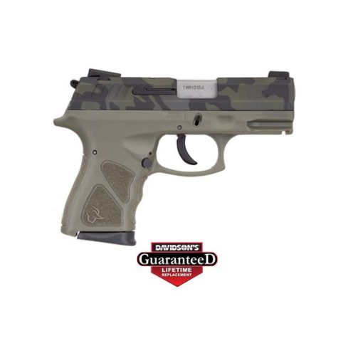 TAURUS TH9C GREEN CAMO 9MM DA 13/17 PISTOL