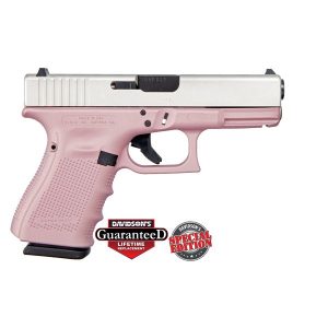 GLOCK 19 PINK GEN4 ALUMINUM SLIDE 9MM 15RD PISTOL