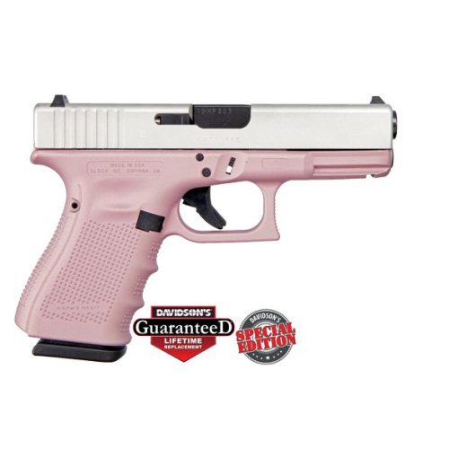 GLOCK 19 PINK GEN4 ALUMINUM SLIDE 9MM 15RD PISTOL