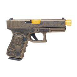 Glock 19 TRUMP Gen4 Compact 9mm Brunt Bronze Pistol