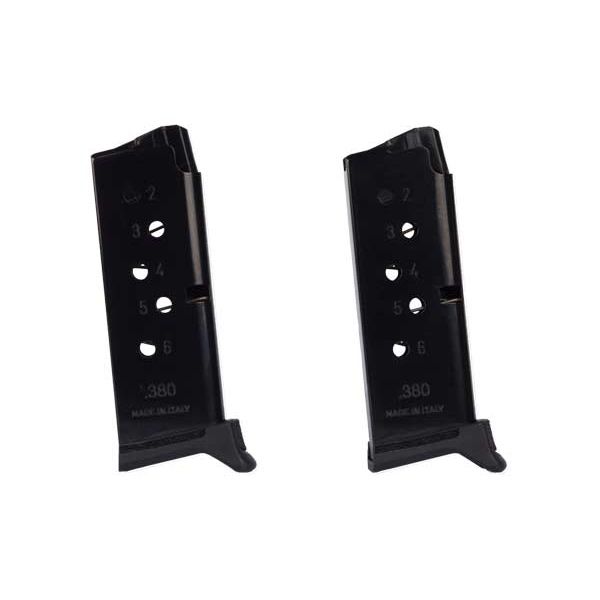 Ruger LCPII 380 6 Round 2-pack Magazines
