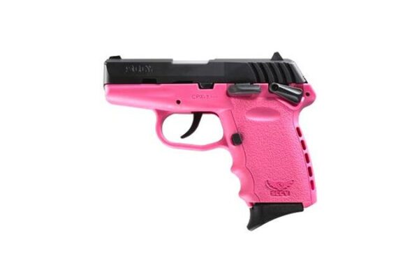 SCCY CPX-1 Pink Frame & Black Slide 9mm 3.1" Barrel 10 Rounds Pistol