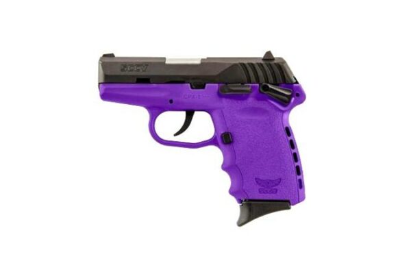 SCCY CPX-1 Purple Frame & Black Slide 9mm 3.1" Barrel 10 Rounds Pistol