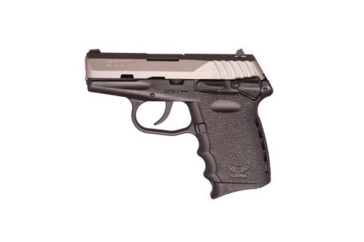 SCCY CPX-1 Black frame & Stainless Slide 9mm Pistol