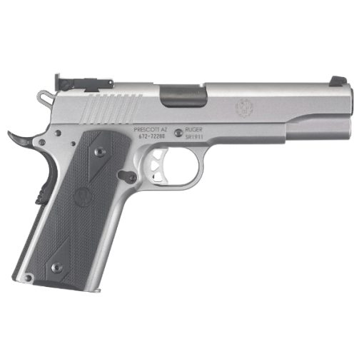 Ruger 6739 SR1911 Single 10mm 5 8+1 Black Rubber Grip Stainless