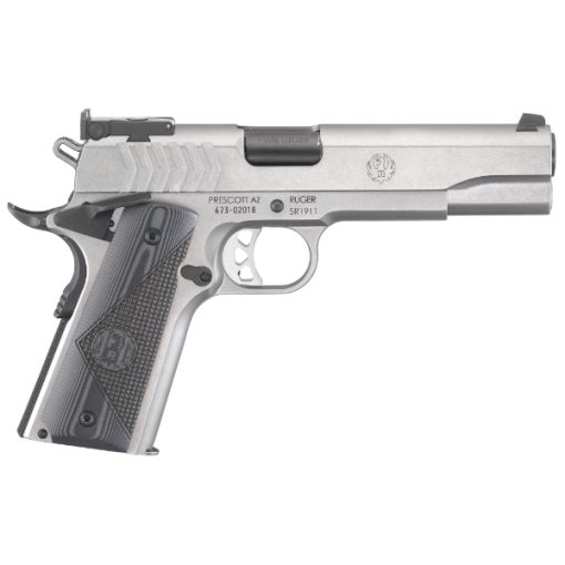 Ruger SR1911 Target 9mm 5 9+1 G10 Grip Stainless Steel