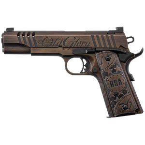 AUTO-ORDNANCE 1911 OLD GLORY EDITION BRONZE .45 ACP 5" BARREL 7-ROUNDS ENGRAVED