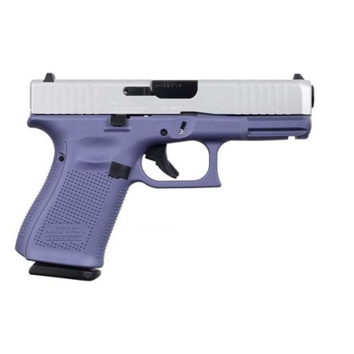 Glock 19 G5 Orchid & Stainless 9mm 15 Round Pistol