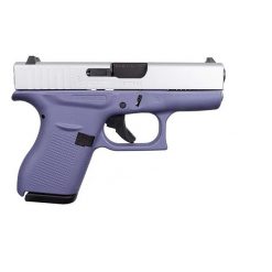 Glock 42 Orchid & Stainless 380ACP 6 Rd Pistol