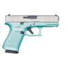 Glock 19 Robins Egg Blue and Stainless Gen5 9mm Pistol