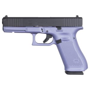 Glock 17 G5 Orchid Black 9mm 17Rd Pistol