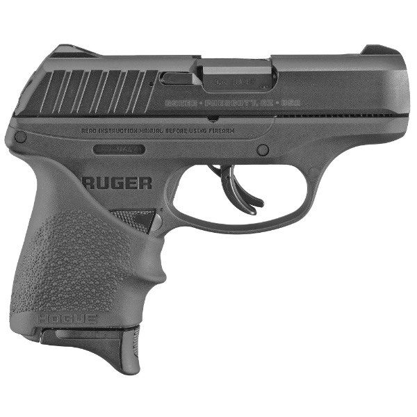 Ruger Ec9s Hogue Grip 9mm 7 Round Pistol