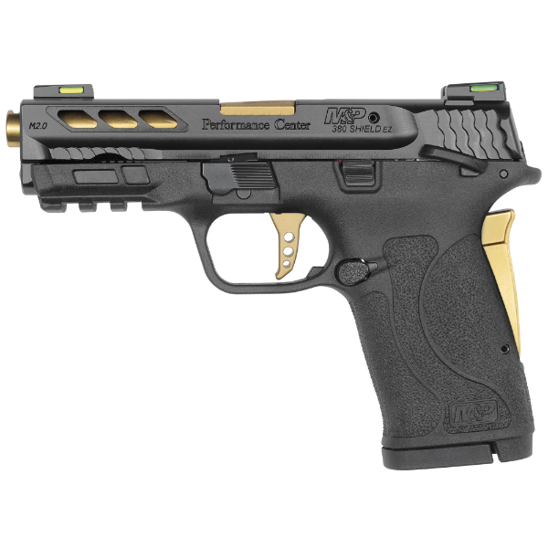 Smith & Wesson Shield 380EZ Gold Ported Pistol