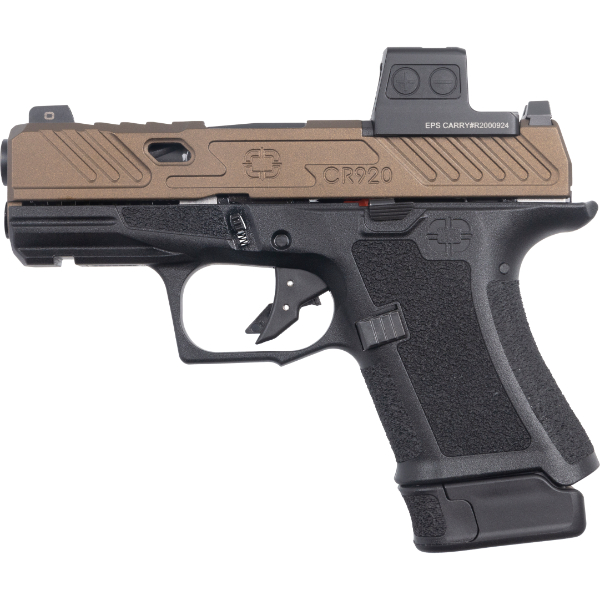 Shadow Systems Cr920 Bronze 9mm 13Rd Holosun Red Dot Pistol