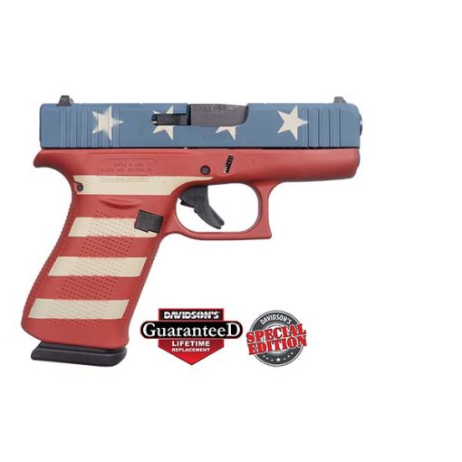 Glock 43x Old Glory USA 9mm 10Rd Pistol