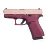 Glock 43x Rose Gold Black Cherry 9mm 10rd Pistol
