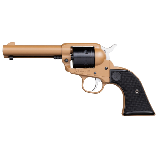 Ruger Wrangler Brown DDE 22lr 4.62 Revolver