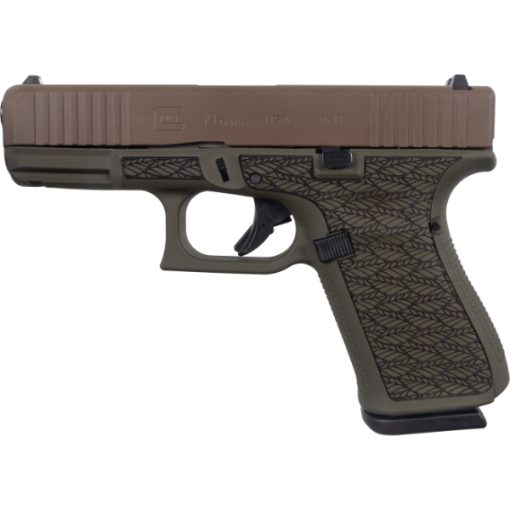 Glock 19 OD Green Leaf 9mm 15rd Pistol