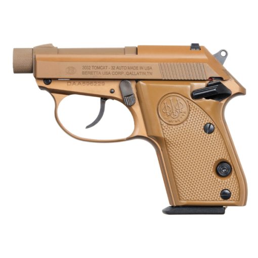 Beretta Tomcat FDE 32CP 7Rd TB Pistol