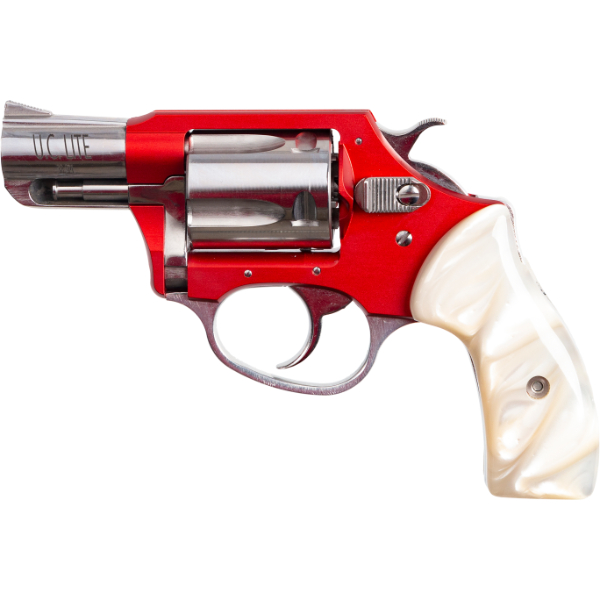 Charter Arms Chiclady 38sp Da Red-White Revolver
