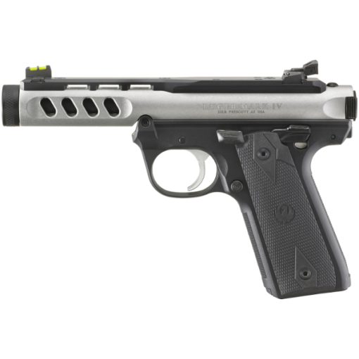 Ruger Mark-IV 2245 Silver Lite 22lr 4.4" Pistol