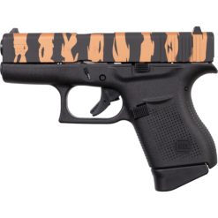 Glock 43 Tiger Stripe Copper 9mm 6rd Pistol