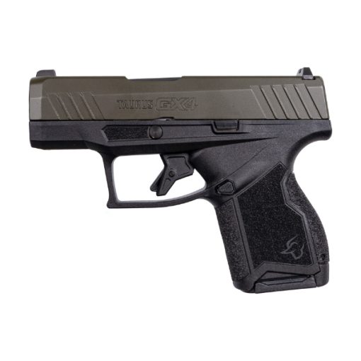 Taurus Gx4 Black & Green 9mm 11 Round Pistol
