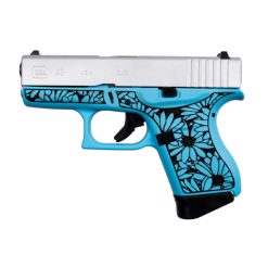 Glock 43 Daisy Raspberry Blue 9mm 6rd Pistol