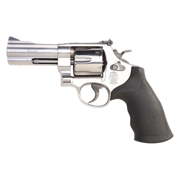 Smith & Wesson 610 10MM DA 4" SS 6Rd Revolver
