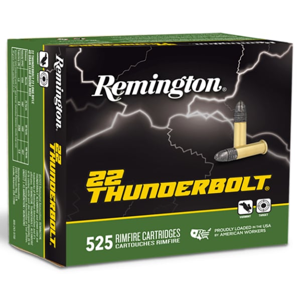 Remington Thunderbolt Bulk 22LR 40gr 525 Per Box