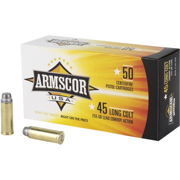 Armscor 45 Long Colt 255Gr 50 Rounds Ammunition
